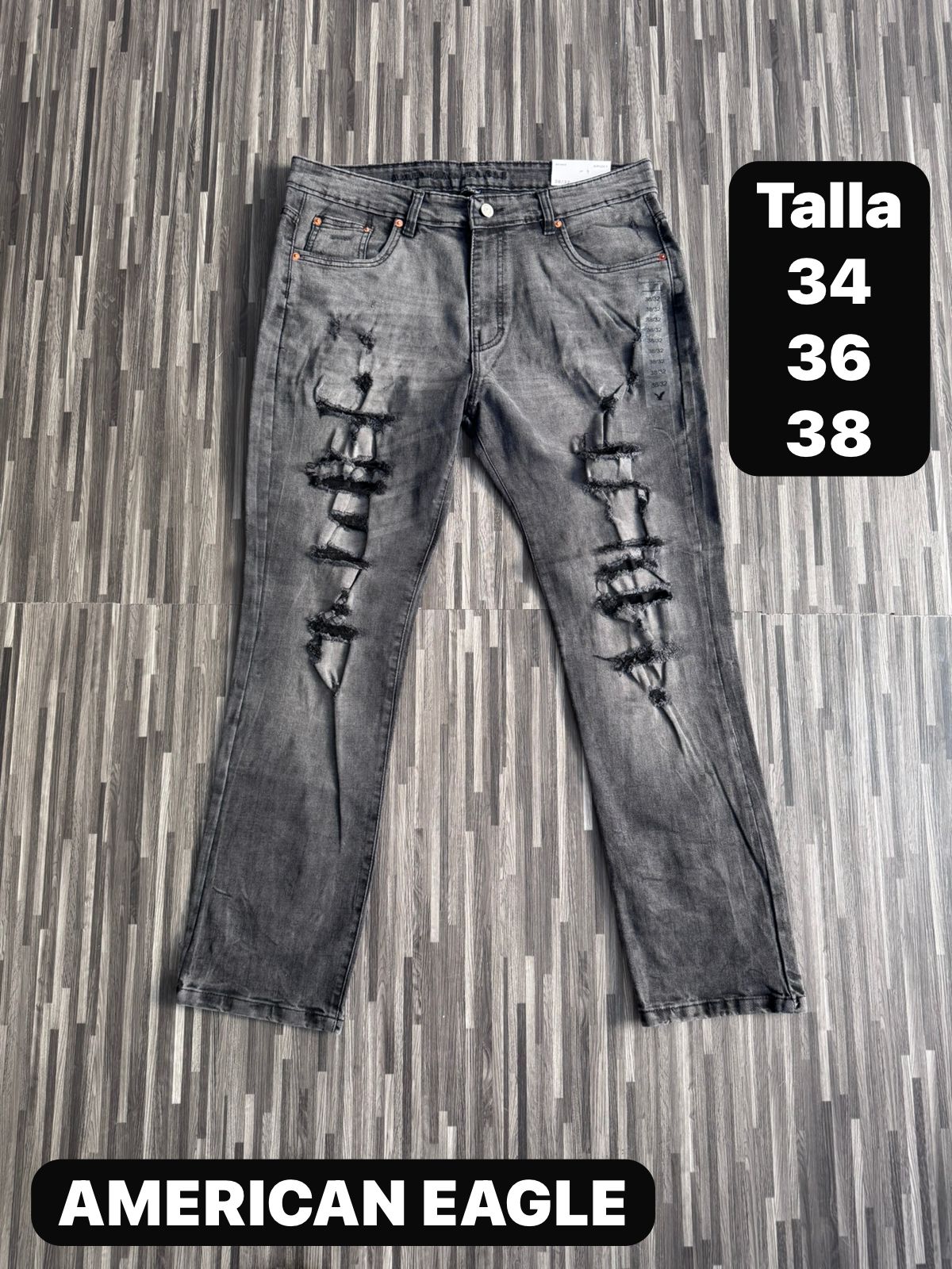 Jeans American Eagle réplica 1.1  Gris