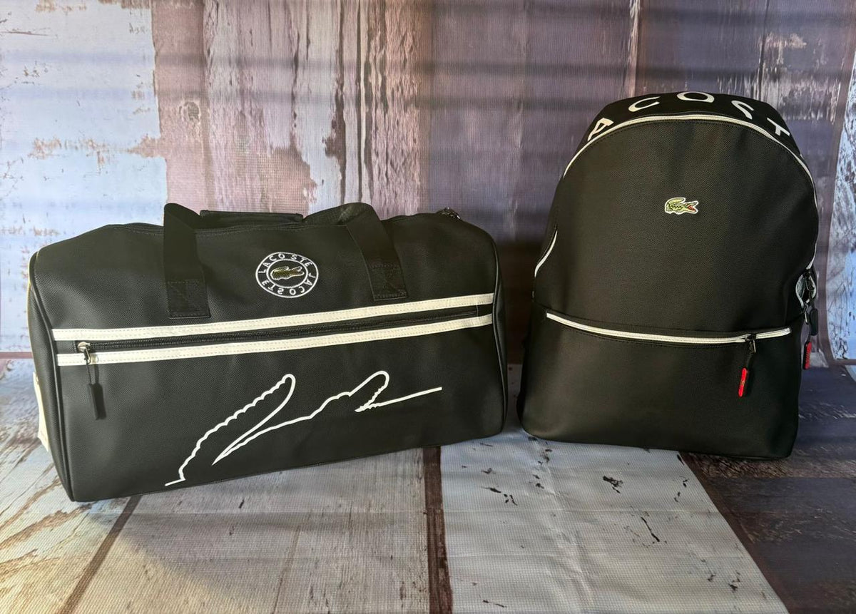 Mochila y Maleta Lacoste