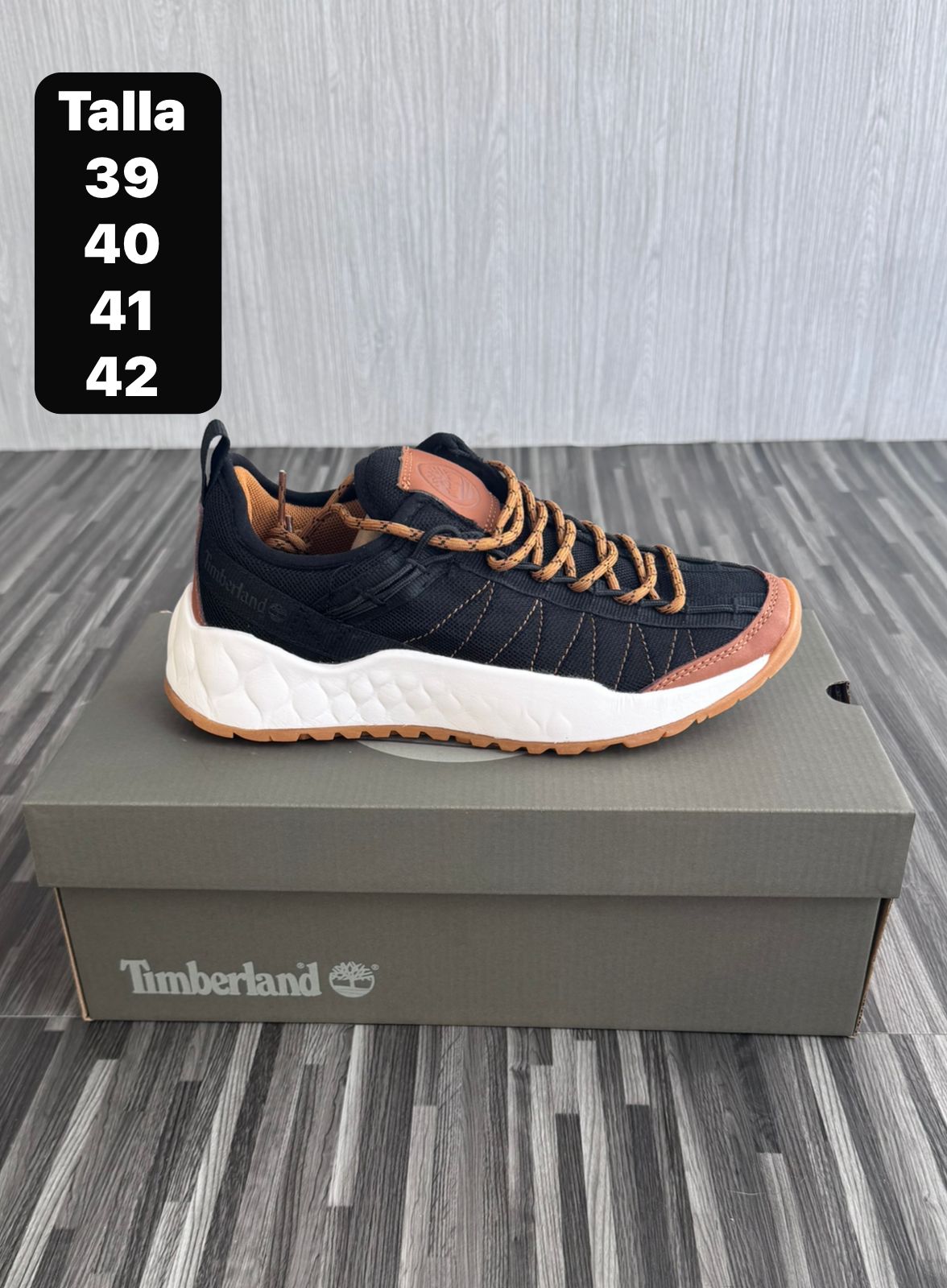 Timberland Solar Wave 3 Negro Cafe
