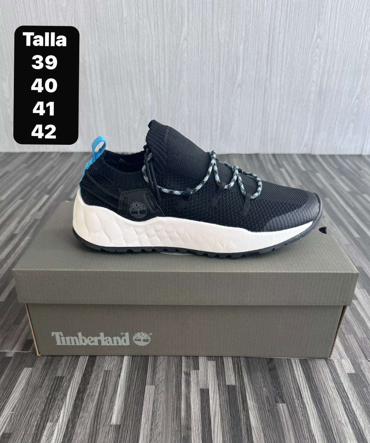 Timberland Solar Wave Low Slip Negro Azul
