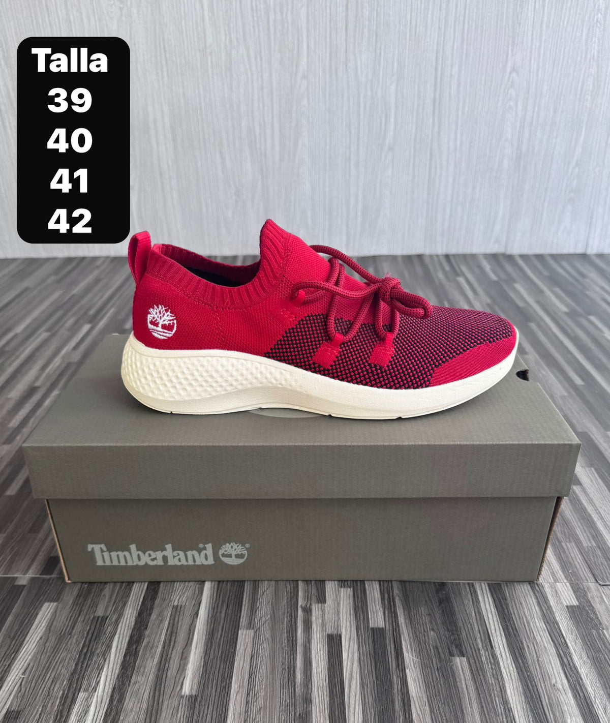 Timberland Solar Wave Low Slip Rojo