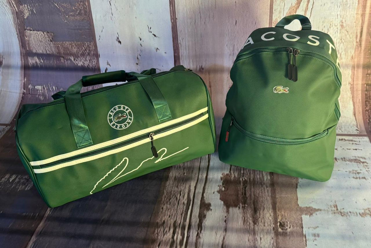 Mochila y Maleta Lacoste