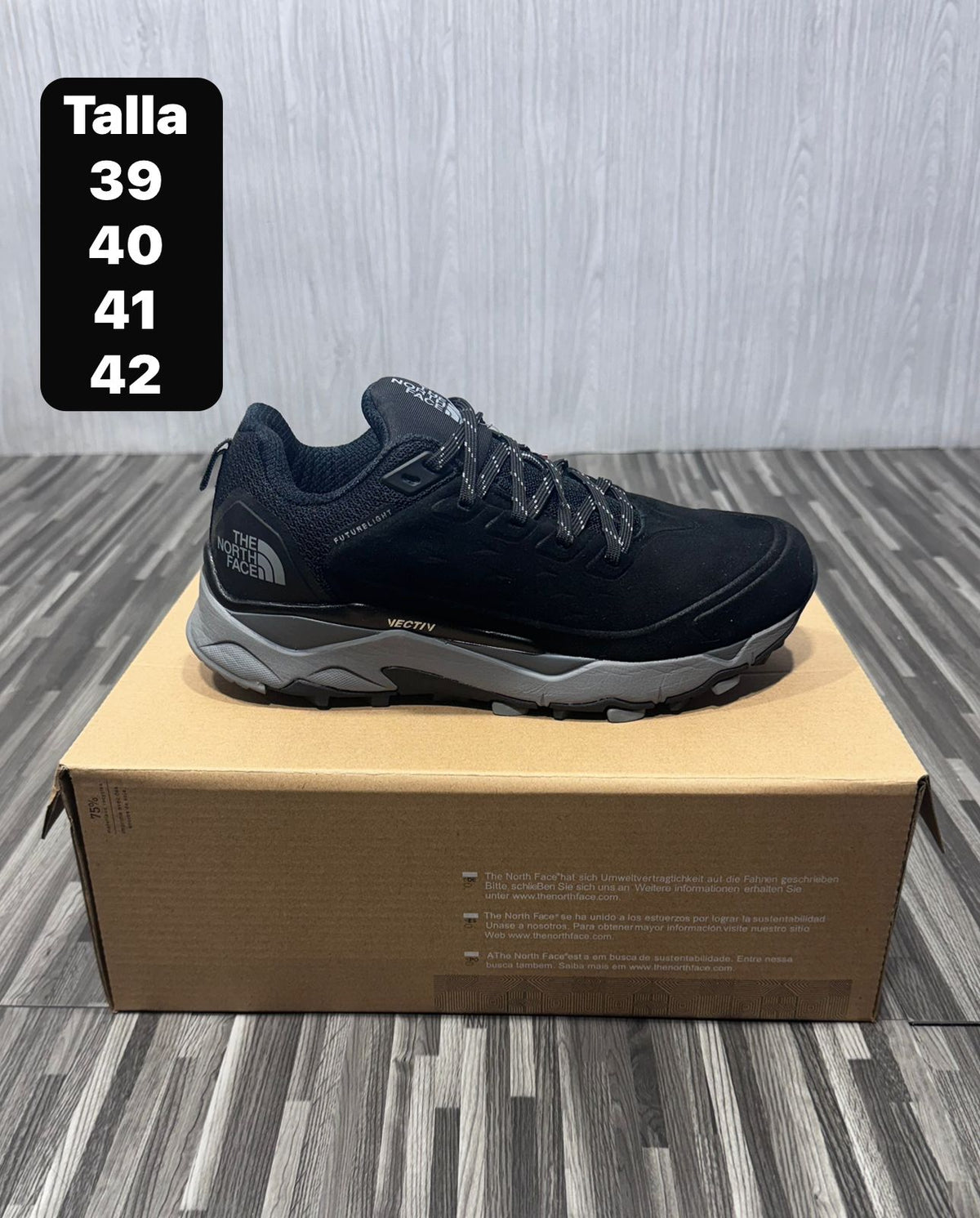 The North Face Vectiv  Negro Gris
