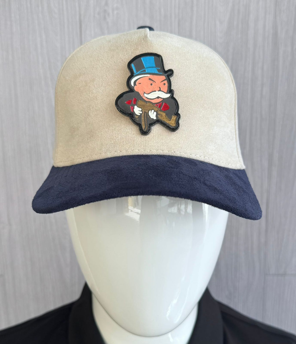 GORRA GAMUZA MR. MONOPOLY