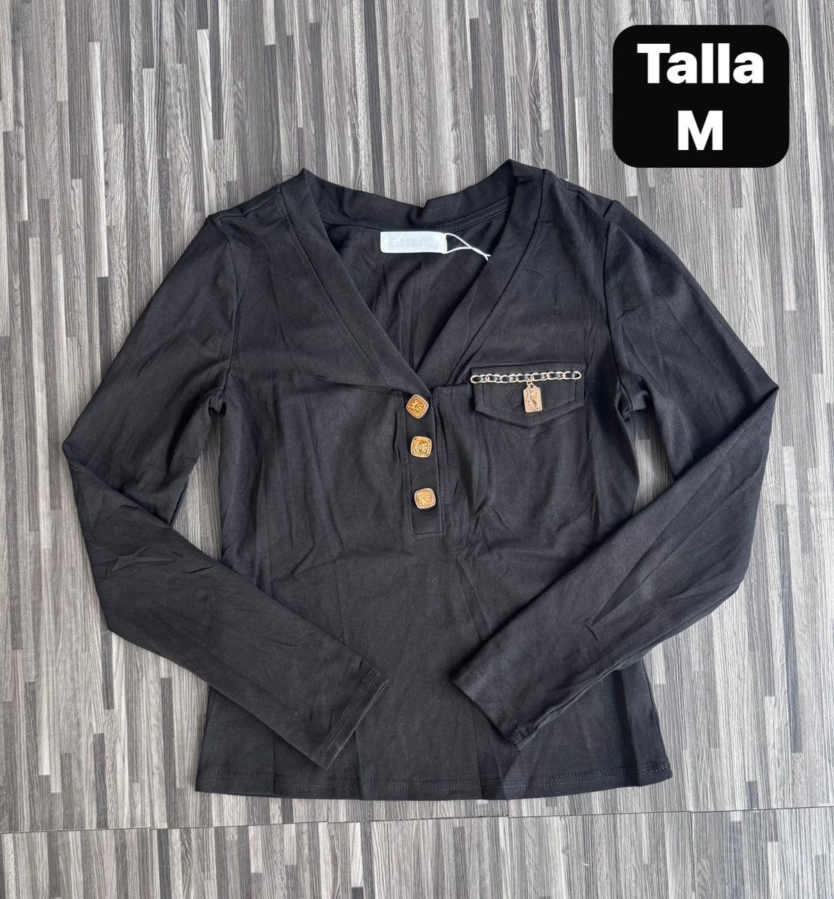 BLUSA MANGA LARGA