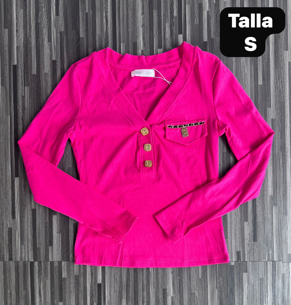 BLUSA MANGA LARGA