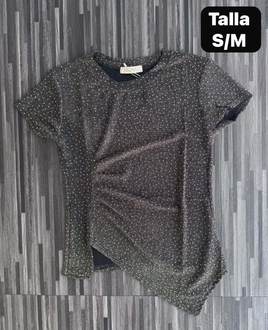 BLUSA BRILLOS