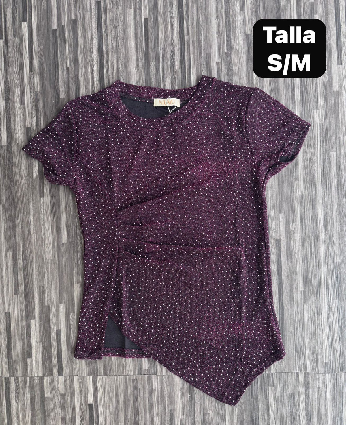 BLUSA BRILLOS