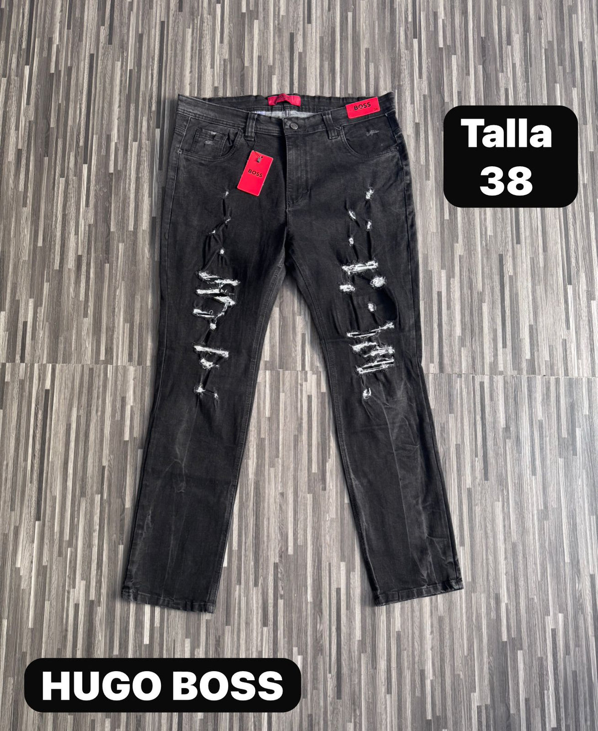 Jeans Hugo Boss réplica 1.1 Negro